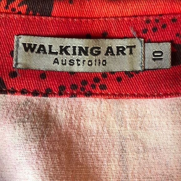Walking art Australia jean type jacket sz 10 - Picture 6 of 7